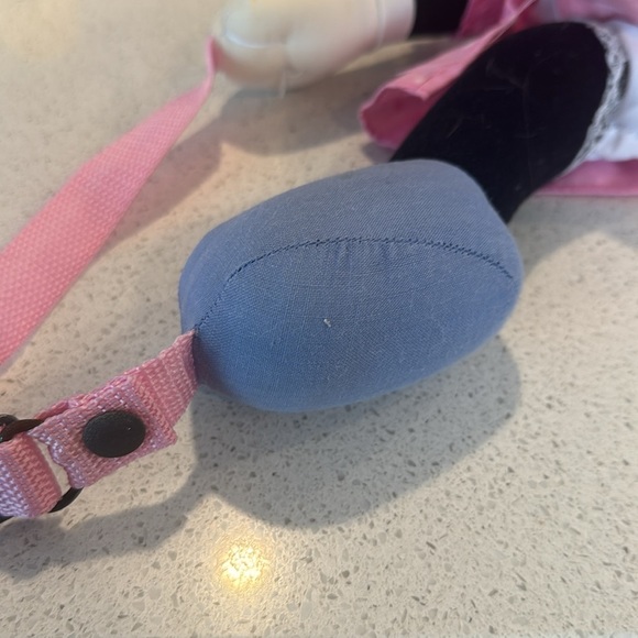 Vintage disney Minnie Mouse back pack with pink straps and mini pink bag - Picture 4 of 14